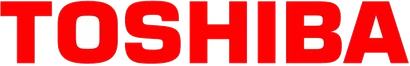Toshiba logo – corporate client of magician Brock Edwards