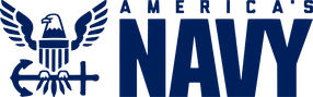 U.S. Navy logo – corporate client of magician Brock Edwards