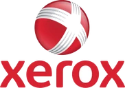 Xerox logo – corporate client of magician Brock Edwards